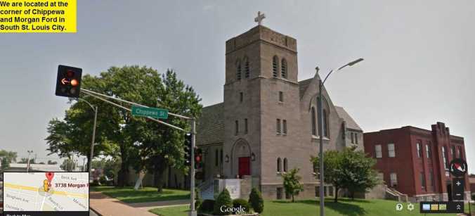 Maps Front of Church